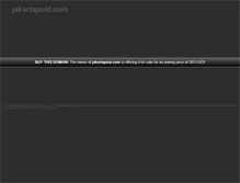 Tablet Screenshot of jakartapost.com